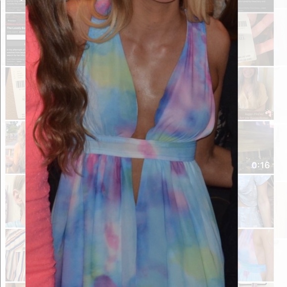 Watercolor Mini Dress - Picture 5 of 6